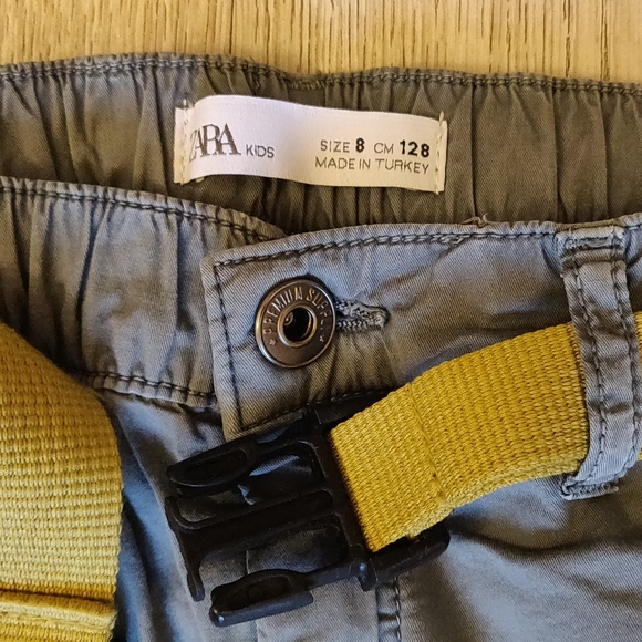 Zara Kids Boys Khaki Trousers 8years - Picture 3 of 7